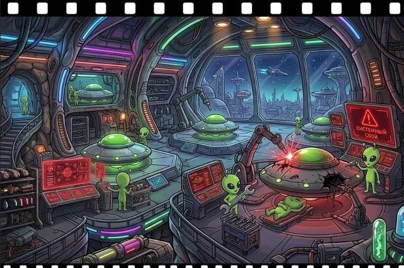 Cartoon Alien